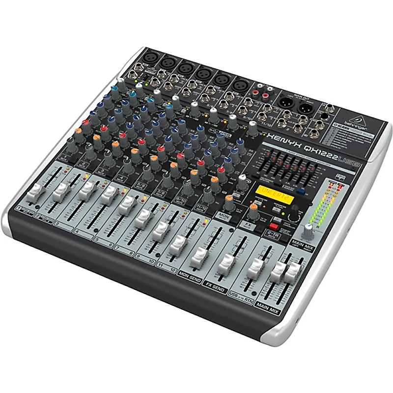 Behringer XENYX QX1222USB USB Mixer With Effects