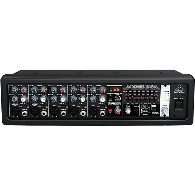 Behringer EUROPOWER PMP550M 5-Channel 500W Powered Mixer