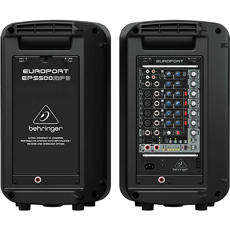 Behringer EUROPORT EPS500MP3 8-Channel Portable PA System
