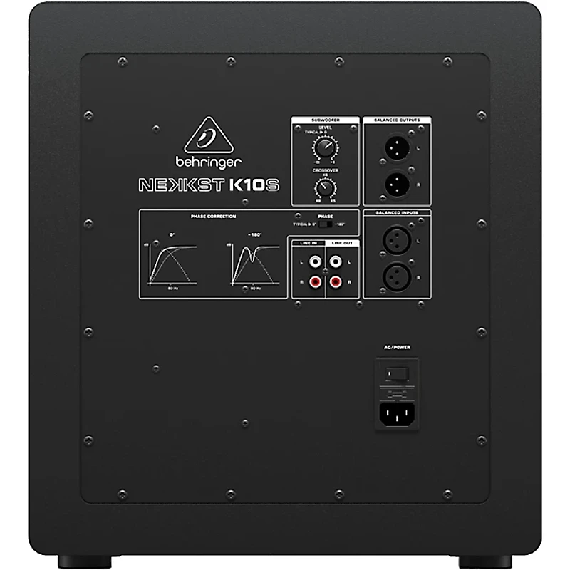 Behringer NEKKST K10S Powered Studio Subwoofer