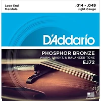 D'Addario EJ72 Phosphor Bronze Light Mandola Strings (14-49)