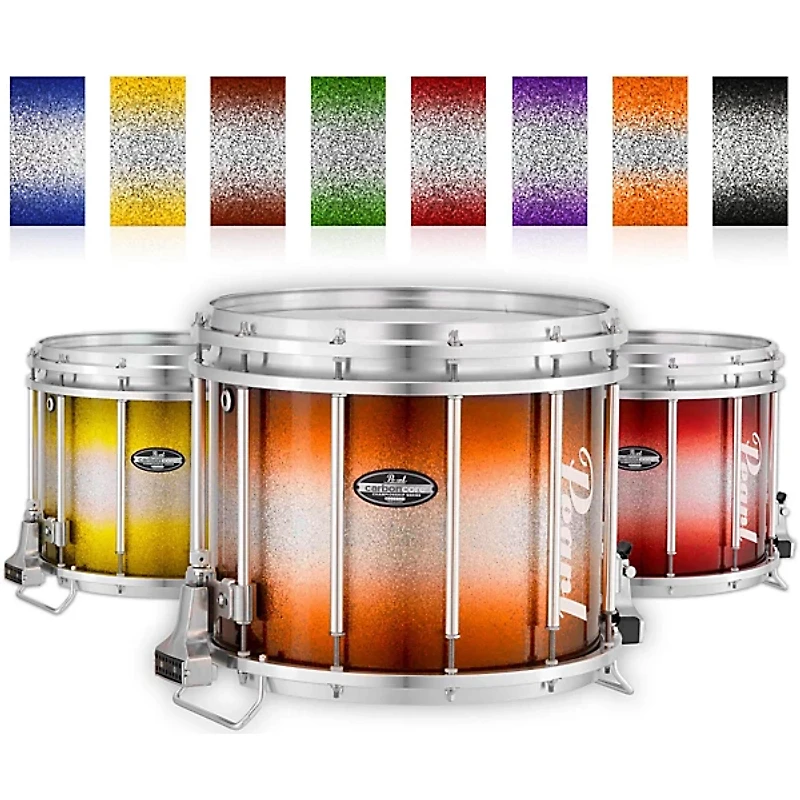 Pearl Championship CarbonCore Varsity FFX Marching Snare Drum Burst Finish
