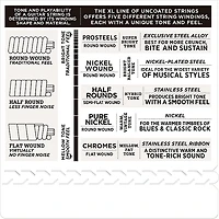 D'Addario EXL110-E Bonus Pack: Light Electric Guitar Strings With Bonus High E String (10-46)