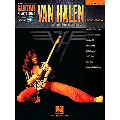 Hal Leonard Van Halen 1978-1984 - Guitar Play-Along, Volume 50 Book
