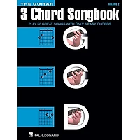 Hal Leonard The Guitar Three Chord Songbook Volume 2  G-C-D