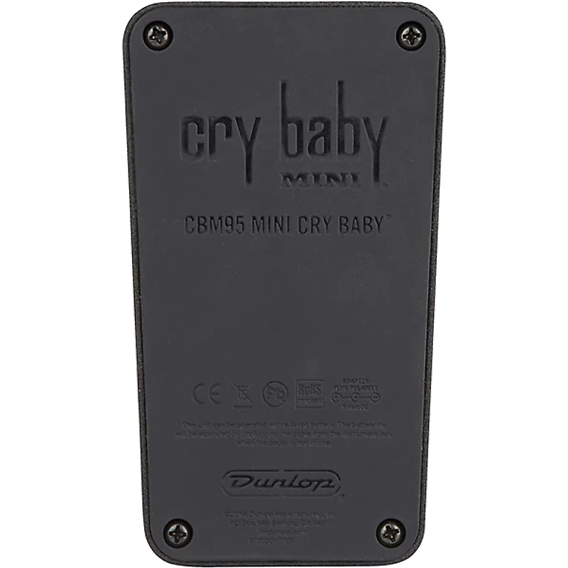 Dunlop CBM95 Cry Baby Mini Wah Effects Pedal