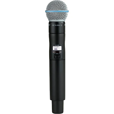 Shure ULXD2/B58 Digital Handheld Transmitter With BETA 58A Capsule