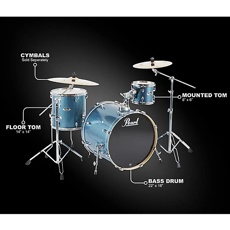 Pearl Export Double Bass Add-on Pack