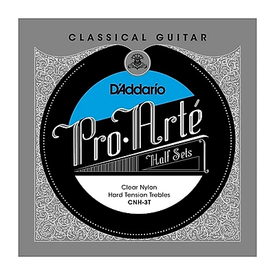 D'Addario CNH-3T Pro-Arte Hard Tension Classical Guitar Strings Half Set