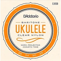 D'Addario EJ65B Pro-Arte Custom Extruded Baritone Nylon Ukulele Strings
