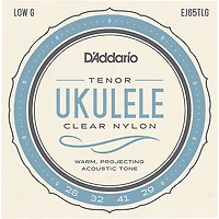 D'Addario EJ65TLG Pro-Arte Custom Extruded Tenor Low G Nylon Ukulele Strings