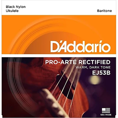 D'Addario EJ53B Pro-Arte Custom Extruded Baritone Nylon Ukulele Strings