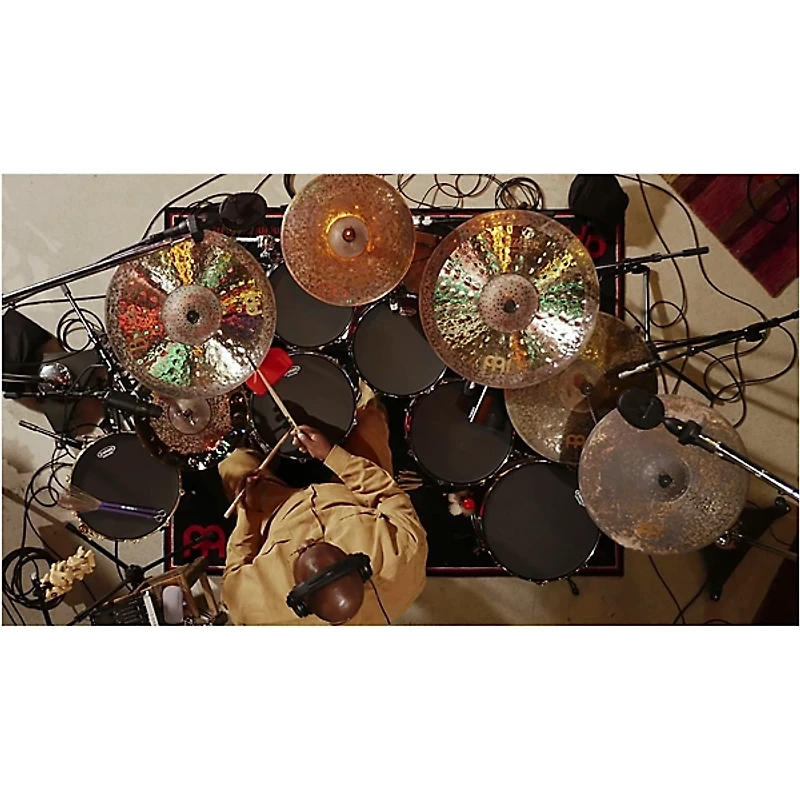 MEINL Byzance Jazz Ralph Peterson Signature Nuance Ride Cymbal with Rivets 21 in.