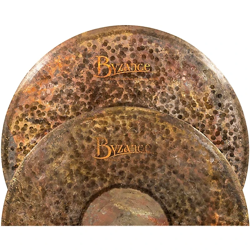MEINL Byzance Extra Dry Medium Thin Hi-Hat Cymbal Pair 15 in.