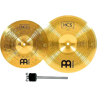 MEINL HCS-FX Splash and China Cymbal Effect Stack With Free Stacker 10 in. Splash and 12 in. China