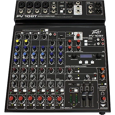 Peavey PV 10 BT Mixer with Bluetooth