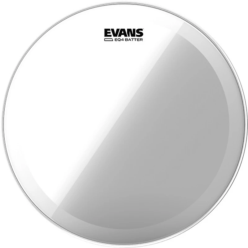 Evans EQ4 Clear Tom Drumhead for Floor Tom Conversion 16 in.