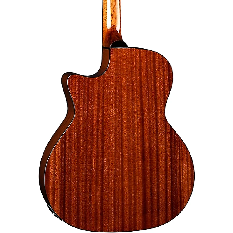Luna Gypsy Zebra Grand Concert Acoustic-Electric Guitar Zebrawood