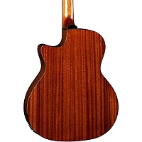 Luna Gypsy Zebra Grand Concert Acoustic-Electric Guitar Zebrawood