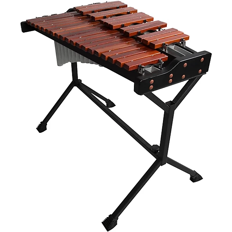 Sound Percussion Labs 2-2/3 Octave Xylophone Padauk Wood Bars with Resonators
