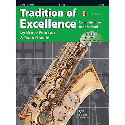 KJOS Tradition of Excellence Book 3 Alto sax