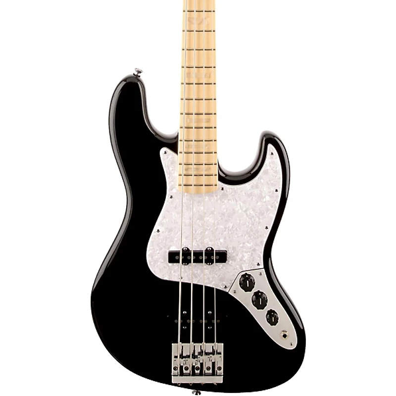 Fender USA Geddy Lee Signature Jazz Bass Black Maple Neck
