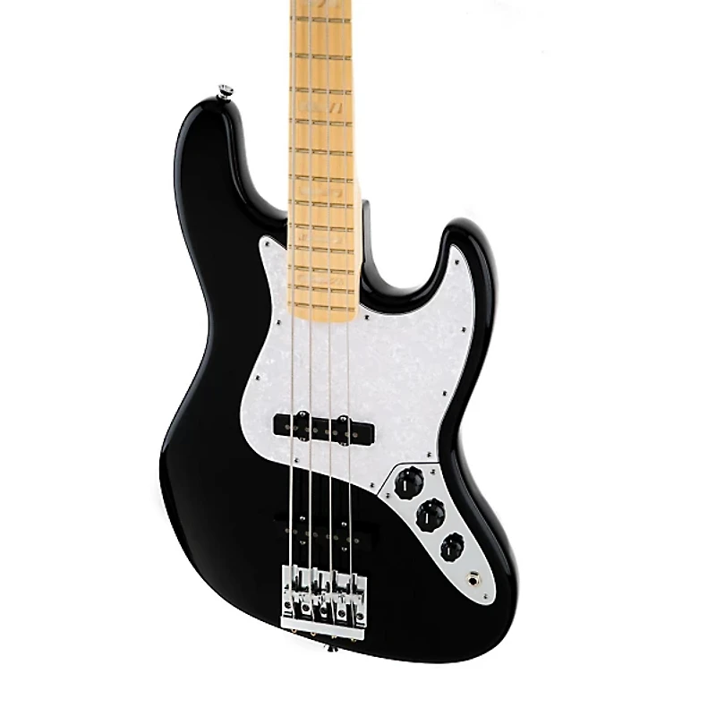 Fender USA Geddy Lee Signature Jazz Bass Black Maple Neck