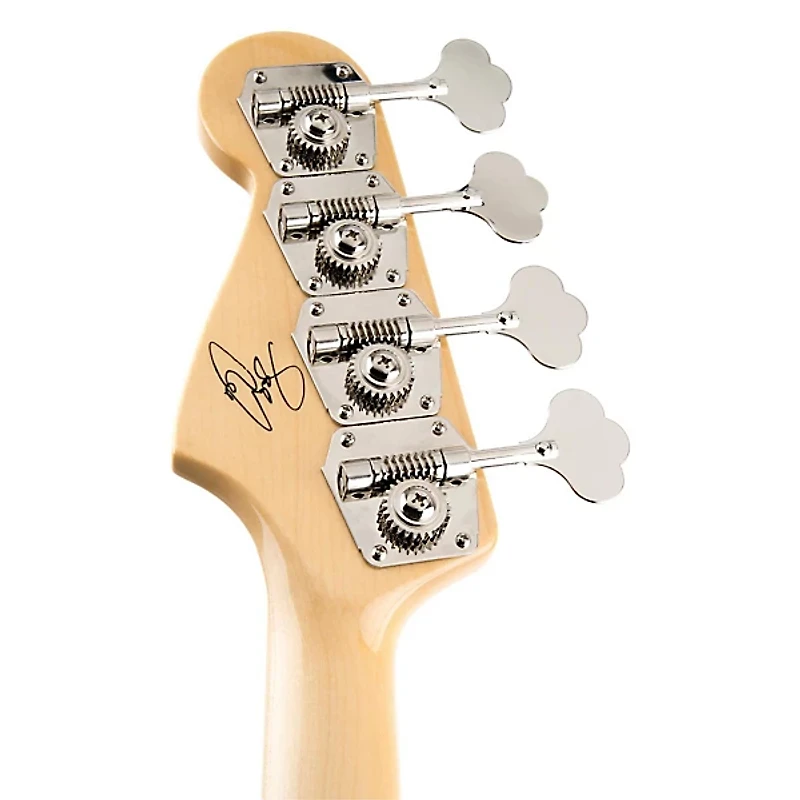 Fender USA Geddy Lee Signature Jazz Bass Black Maple Neck