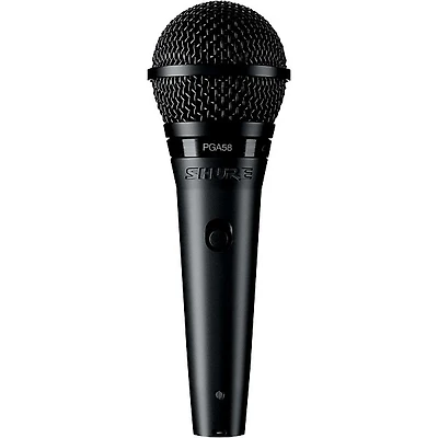 Shure PGA58-QTR Dynamic Vocal Microphone With XLR to 1/4" Cable