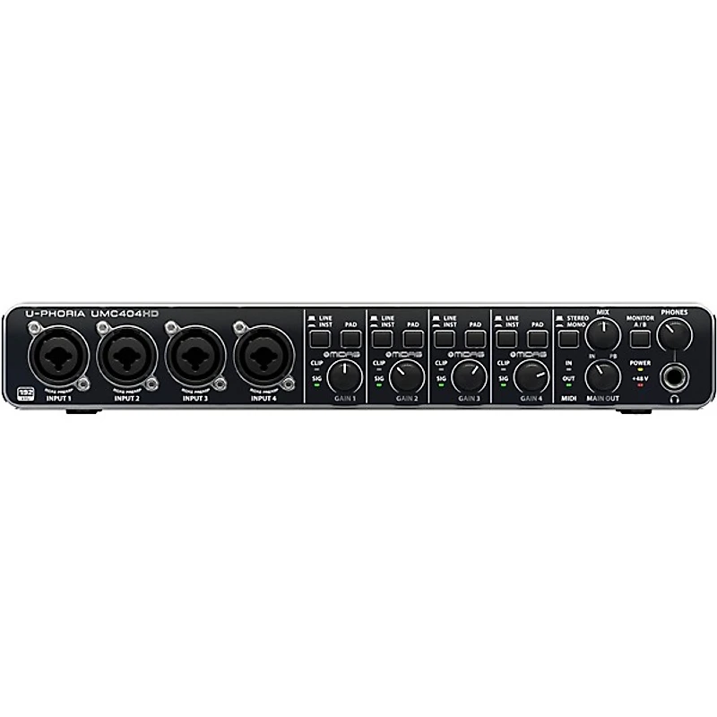 Behringer U-PHORIA UMC404HD Audiophile