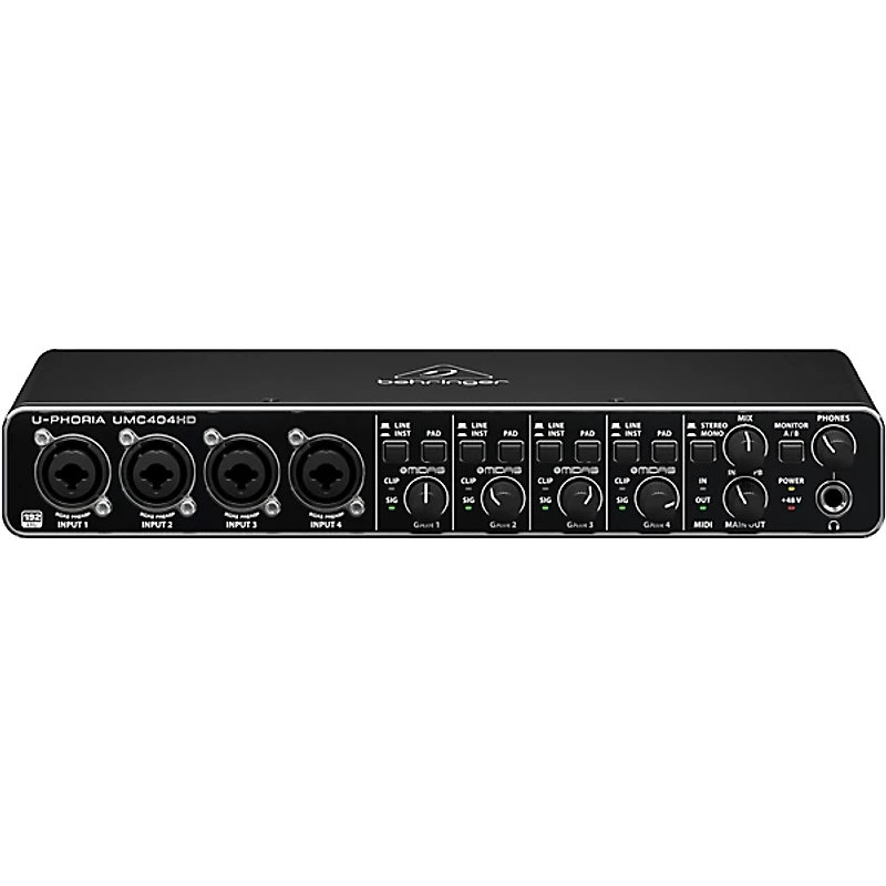 Behringer U-PHORIA UMC404HD Audiophile
