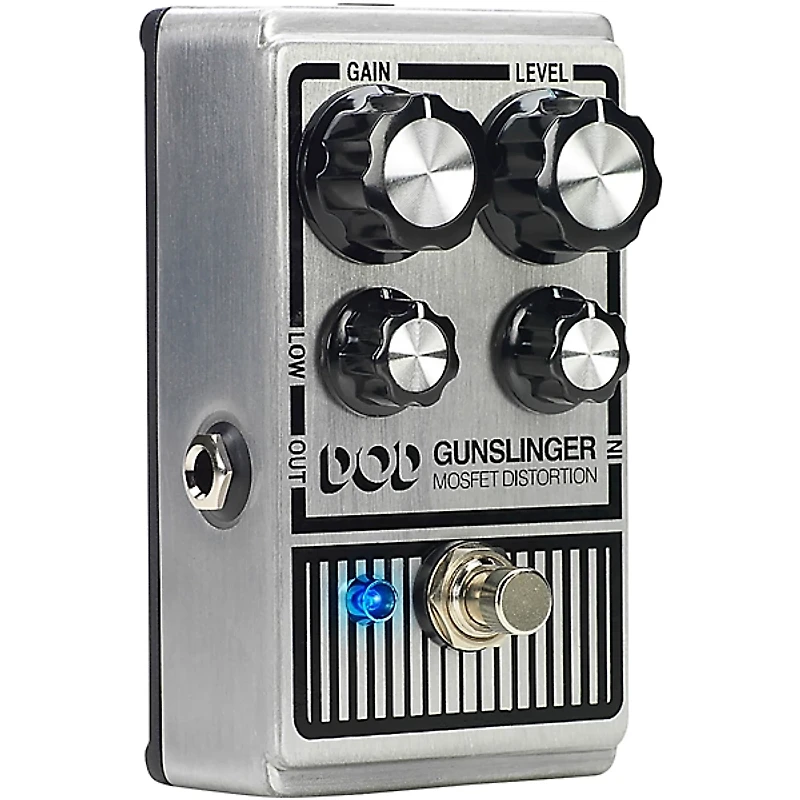 DOD Gunslinger Mosfet Distortion Guitar Effects Pedal
