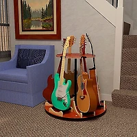 A&S Crafted Products Carousel Deluxe Multi Guitar Stand