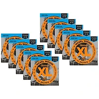 D'Addario EXL110-E Bonus Pack: Light Electric Guitar Strings With 10 Bonus High E Strings (10-46) 10-Pack