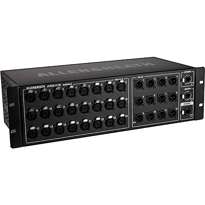 Allen & Heath AR2412 Remote Audio Rack 24x12