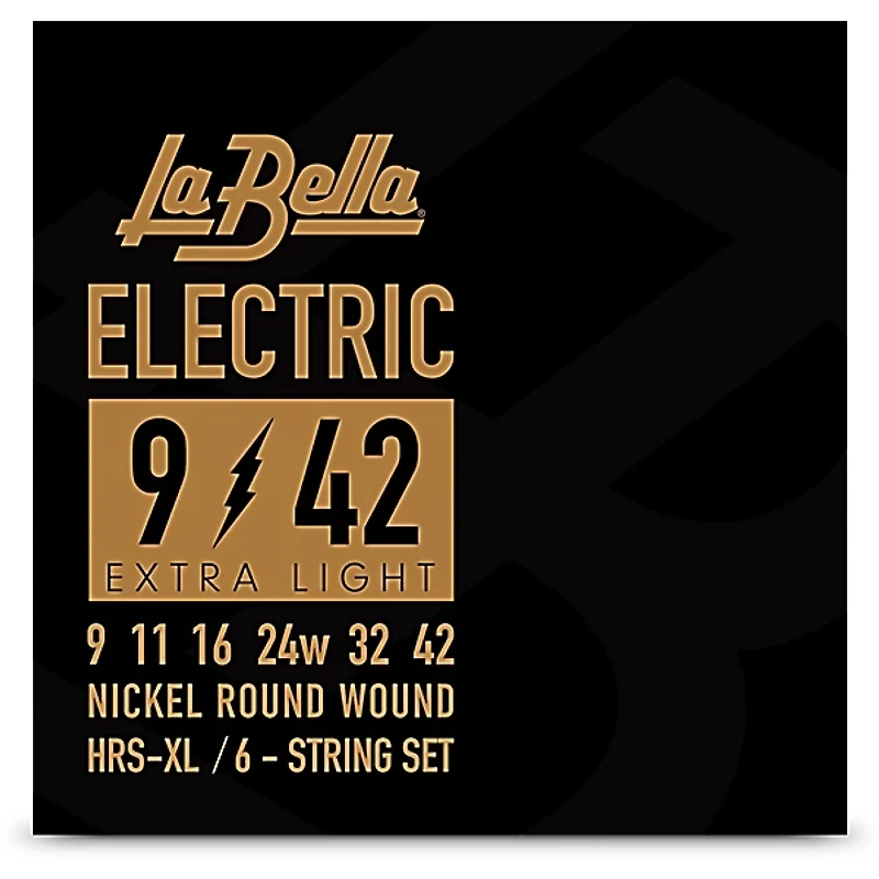 La Bella HRS-XL Nickel Extra Light Electric Guitar Strings