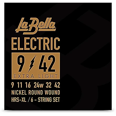 La Bella HRS-XL Nickel Extra Light Electric Guitar Strings