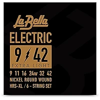 La Bella HRS-XL Nickel Extra Light Electric Guitar Strings