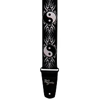 Rock Steady Poly Guitar Strap With Yin & Yang