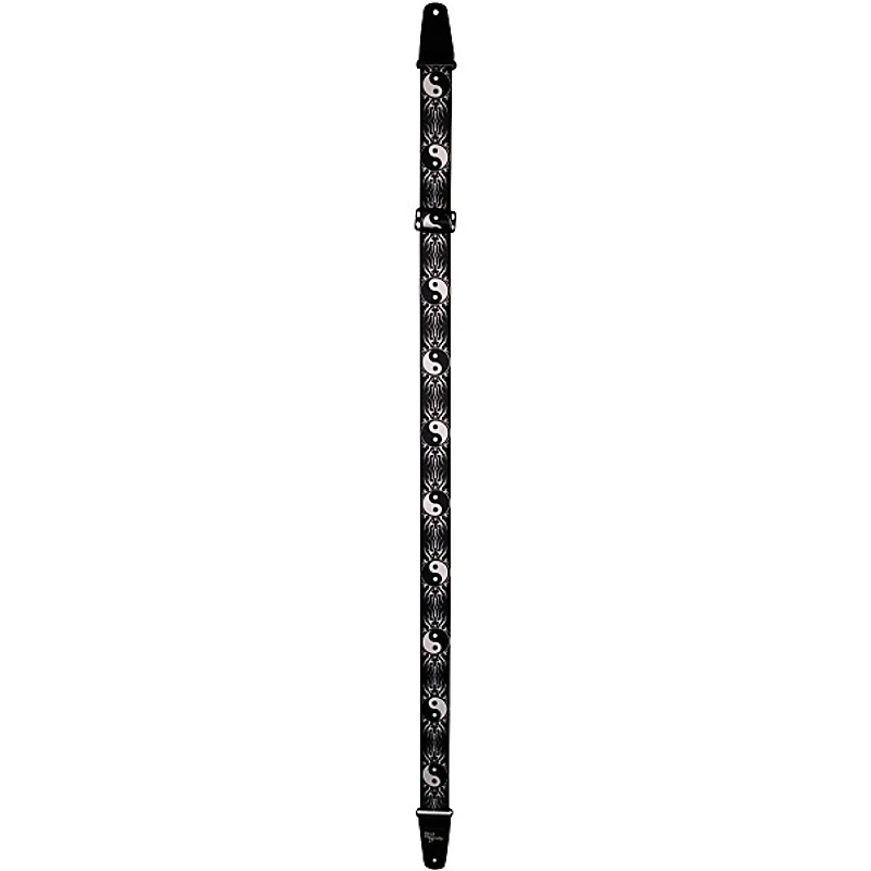 Rock Steady Poly Guitar Strap With Yin & Yang