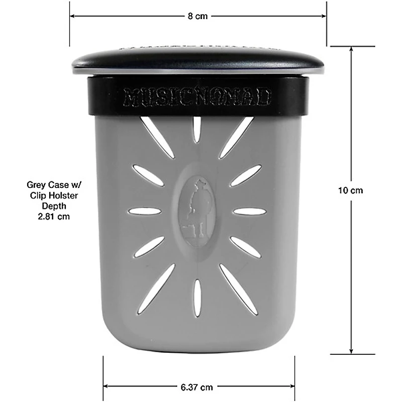 Music Nomad The Case Humitar - Instrument Case Humidifier with Case Holster