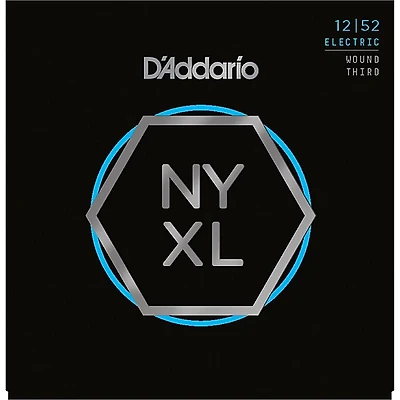 D'Addario NYXL1252W Light Electric Guitar Strings