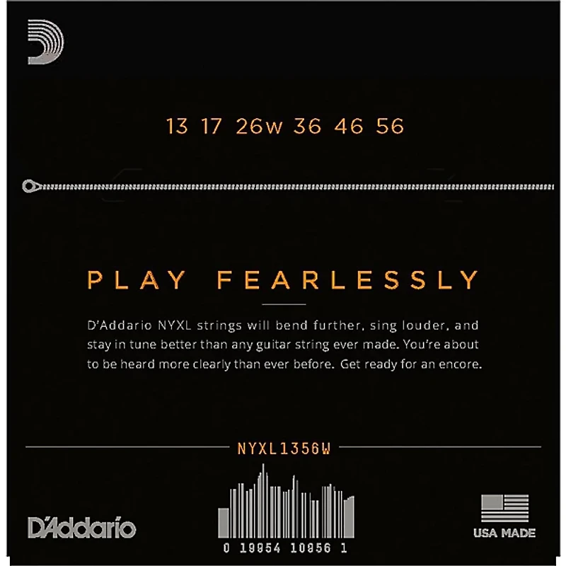 D'Addario NYXL1356W Medium Electric Guitar Strings
