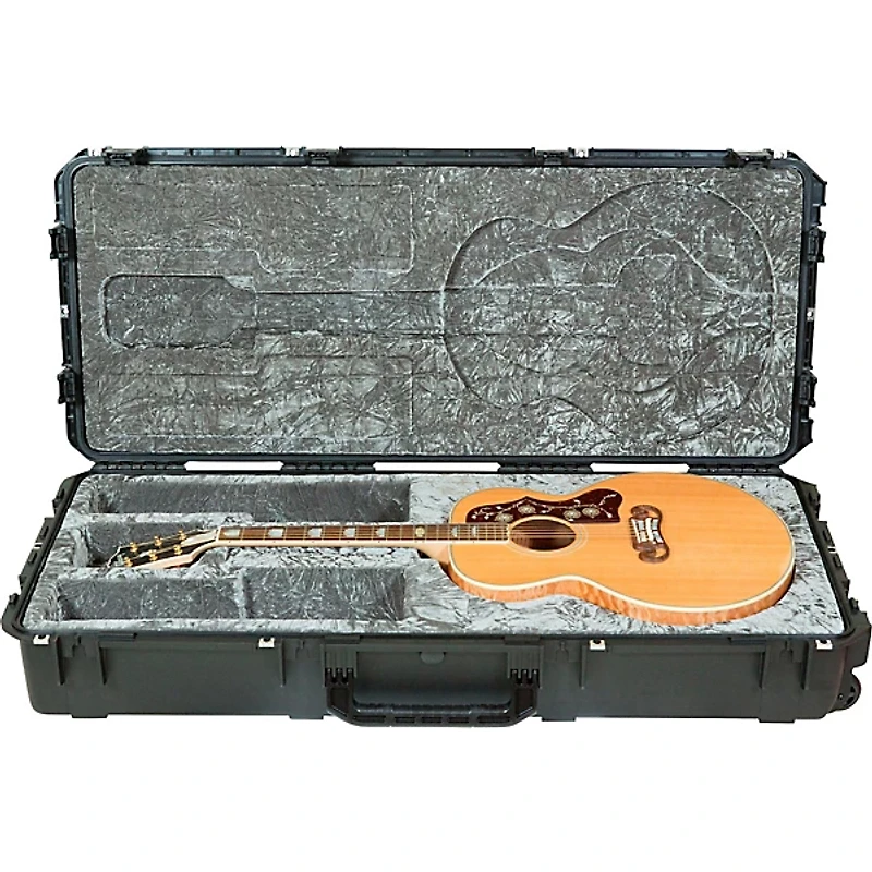 SKB iSeries Jumbo Acoustic Guitar Flight Case