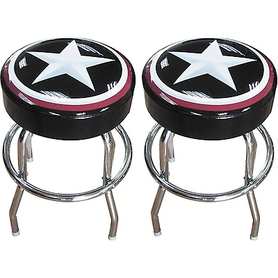 Road Runner Star Barstool 2-Pack 24 in.