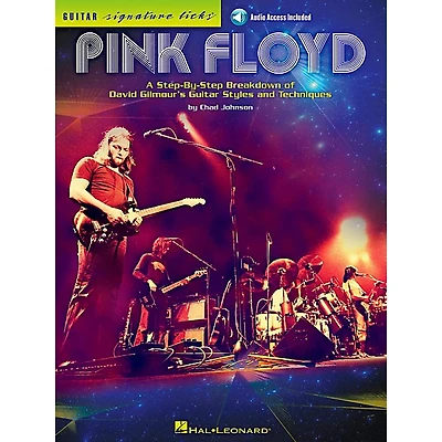 Hal Leonard Pink Floyd - Guitar Signature Licks Book/Online Audio