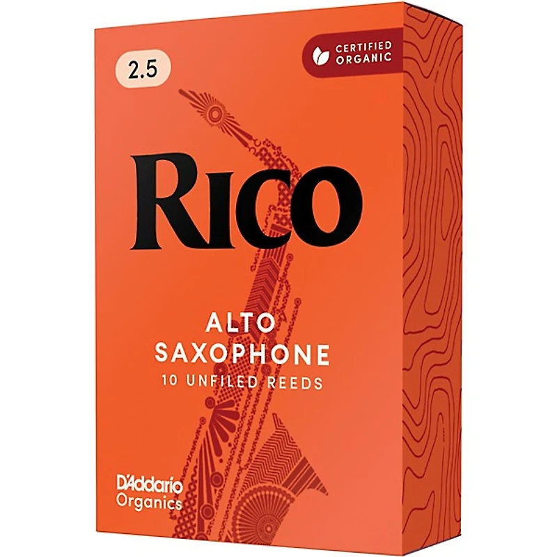 Rico Alto Saxophone Reeds, Box of 10