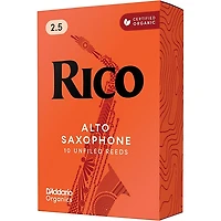 Rico Alto Saxophone Reeds, Box of 10