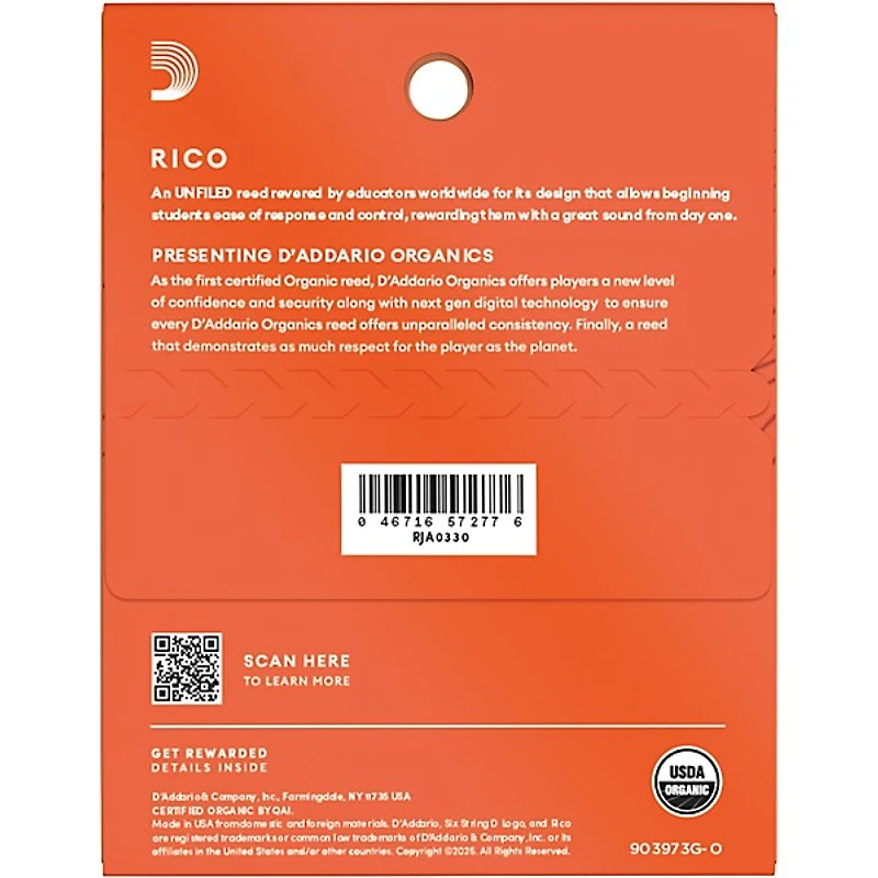 Rico Alto Saxophone Reeds
