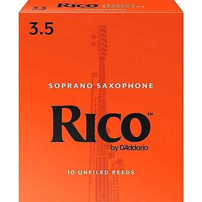Rico Soprano Saxophone Reeds, Box of 10